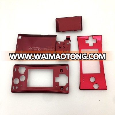 New Replacement Full Housing Shell Case Front Bottom Case Cover red for Nintendo Gameboy Micro GBM